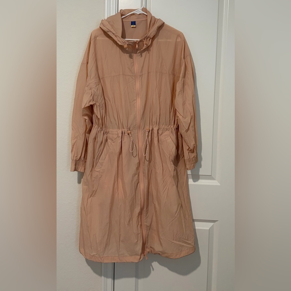 Old Navy Tan Hooded Jacket